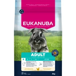 Eukanuba - Croquettes au poulet, pour petit chien adulte - 3kg New