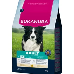 Eukanuba Alimentation Et Friandises | - Croquettes au poulet, pour chien adulte de taille moyenne - 3kg