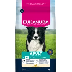 Eukanuba Alimentation Et Friandises | - Croquettes au poulet, pour chien adulte de taille moyenne - 3kg