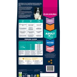 Eukanuba Alimentation Et Friandises | - Croquettes au poulet, pour chien adulte de taille moyenne - 3kg