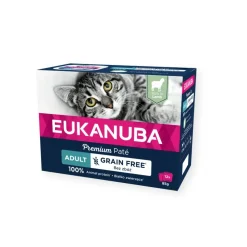 Eukanuba Alimentation Et Friandises | - - chat adulte - sans céréales - pâtée agneau 85 g