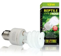 Exo Terra - Ampoule fluo compact ubv 100 reptiles New