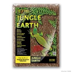 Exo Terra Décoration Et Substrats | - Substrat naturel jungle earth terrariums 26.4l
