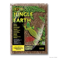 Exo Terra Décoration Et Substrats | - Substrat naturel jungle earth terrariums 26.4l