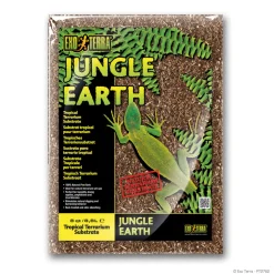 Exo Terra Décoration Et Substrats | - Substrat naturel jungle earth terrariums 8.8l