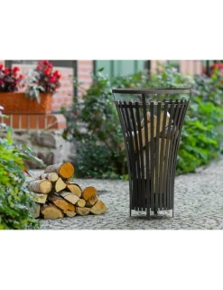 Farm Cook - Chauffe terrasse, braséro en acier noir flame ø 40 cm-sans-45 -- Best