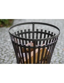 Farm Cook - Chauffe terrasse, braséro en acier noir flame ø 40 cm-sans-45 -- Best