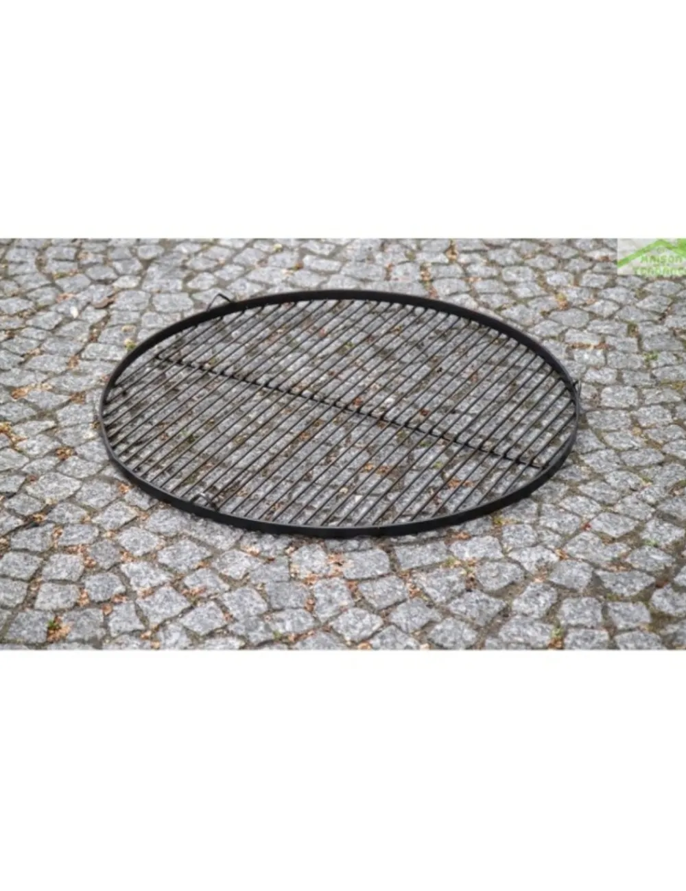 Farm Cook - Grille ronde à suspendre pour brasero en acier-ø 100cm-acier noir sablé---acier noir sablé Best