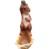 Farmwood Animals - Mangeoire écureuil sur arbre en résine 11x9x27 cm Best