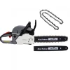 Fermier Taille-Haies, Tronçonneuses Et Élagueuses | - Tronçonneuse thermique 3,2cv 52cc, 2 guides et 2 chaines de 40cm - gf-0908-s001-g01