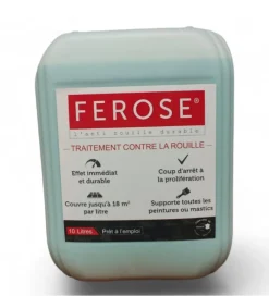 Ferose Huiles Et Produits D’Entretien | - Traitement curatif anti rouille convertisseur de rouille - bidon 10 litres