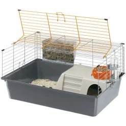 Ferplast - Cage Cavie 15 équipée pour grands rongeurs : Longueur 70 cm Outlet