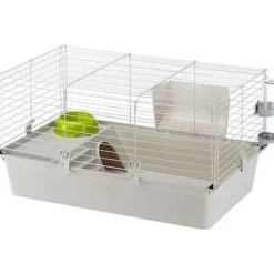 Ferplast Cages Et Accessoires | - Cage cochons d'inde 77*48*42 cm- maisonnette, gamelle, ratelier et abreuvoir -