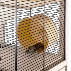 NA Ferplast cage en bois fsc pour hamsters hamsterville, souris et petits rongeurs, structure sur plusieurs niveaux, accessoires Sale