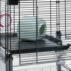 NA Cages Et Accessoires | Ferplast - cage hamster - cage souris - cage hamster grande - grillage métallique - avec accessoires - modulaire - multipla