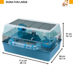 Ferplast - Cage hamsters souris duna fun large grande taille accessoirisée Online