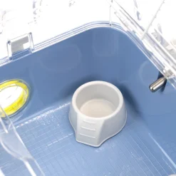 NA Cages Et Accessoires | Ferplast cage pour hamsters combi 2, habitat pour petits rongeurs, plastique robuste, toit avec grille qui s'ouvre, tunnel et