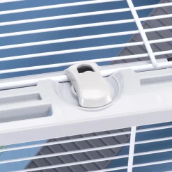 NA Cages Et Accessoires | Ferplast cage pour rongeurs criceti 80 pour hamsters, en métal, accessoires inclus : mangeoire, abreuvoir, maison, roue, étagère,