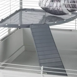 NA Cages Et Accessoires | Ferplast cage pour rongeurs furet xl pour furets, chinchillas, en métal, accessoires inclus : mangeoire, abreuvoir, coin wc,