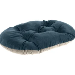 NA Ferplast coussin pour chiens et chats prince 78/8, petit lit rembourré pour animaux, double-face, 78x50 cm, bleu Clearance