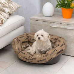 NA Ferplast coussin pour panier chien et chat sofa' 4, en coton, matelas coussin rembourré pour lit pour chien et chat d'intérieur, Clearance