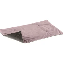 NA Ferplast couverture pour chiens et chats baron 95, matelas lit pour animaux, double face, velours doux, lavable 95x60 rose Sale
