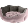 NA Ferplast divan pour chats et chiens queen 50 con coussin, couchage rembourré pour animaux, double-face, velours doux, lavable, Clearance