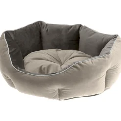 NA Paniers, Transports Et Chatières | Ferplast divan pour chats et chiens queen 50 con coussin, couchage rembourré pour animaux, double-face, velours doux, lavable,