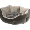 NA Ferplast divan pour chats et chiens queen 60 con coussin, couchage rembourré pour animaux, double-face, velours doux, lavable, Clearance
