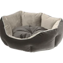 NA Paniers, Transports Et Chatières | Ferplast divan pour chats et chiens queen 45 con coussin, couchage rembourré pour animaux, double-face, velours doux, lavable,