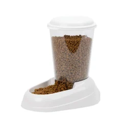 Ferplast Gamelles Et Autres Accessoires | - distributeur de croquettes pour chiens et chats zenith, 3 litres, distributeur de croquettes pour animaux, fond