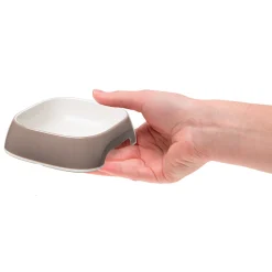 NA Ferplast gamelle pour chat glam - gamelle à nourriture et à eau pour chat en plastique à la mode, antidérapant, facile à nettoyer, Online