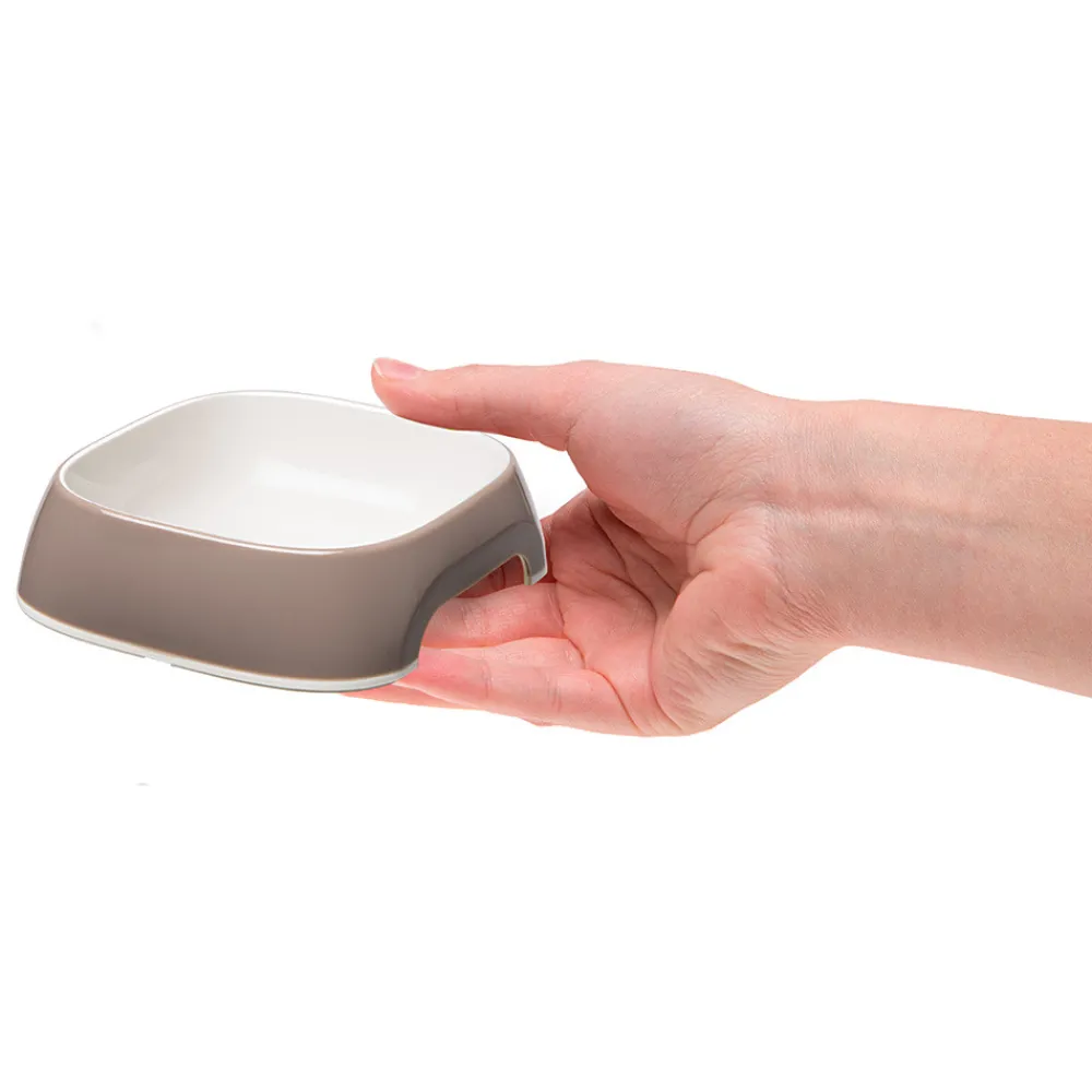 NA Ferplast gamelle pour chat glam - gamelle à nourriture et à eau pour chat en plastique à la mode, antidérapant, facile à nettoyer, Online
