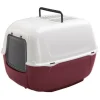 Ferplast - Maison de toilette - bac a litiere pour chat prima - plastique - filtre a charbon a actif anti odeur - Sale