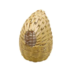 Ferplast - Nid exotique osier : diamètre 10,6x8,5x11,5cm New