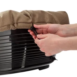 NA Paniers, Transports Et Chatières | Ferplast panier chien et chat avec coussin sofa' 6 tweed lavable, lit pour chien et chat en plastique rembourré, corbeille en