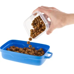 NA Gamelles Et Autres Accessoires | Ferplast pet ristò jeu de gamelles voyage chiens fermeture hermétique porte nourriture eau
