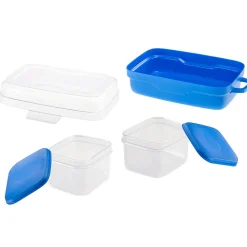 NA Gamelles Et Autres Accessoires | Ferplast pet ristò jeu de gamelles voyage chiens fermeture hermétique porte nourriture eau