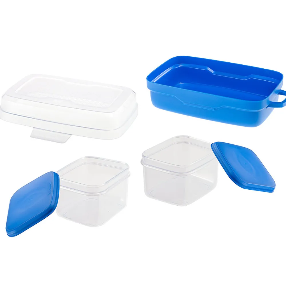 NA Gamelles Et Autres Accessoires | Ferplast pet ristò jeu de gamelles voyage chiens fermeture hermétique porte nourriture eau