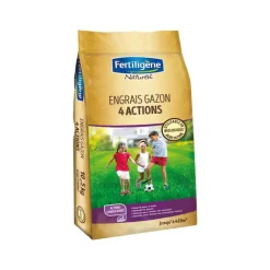Fertiligene Engrais | - Engrais gazon 4 actions 10.5kg /nc - f4lpon