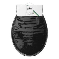 5 Five Simply Smart - 5five - abattant wc "colorama" noir en bois laqué Hot