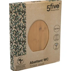 5 Five Simply Smart Entretien De La Maison | - 5five - abattant wc bambou