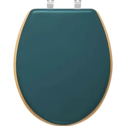 5 Five Simply Smart - 5five - abattant wc "modern color" bleu pétrole en bois Hot
