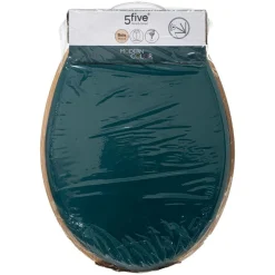 5 Five Simply Smart - 5five - abattant wc "modern color" bleu pétrole en bois Hot