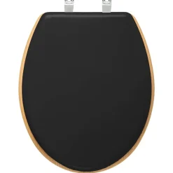 5 Five Simply Smart Entretien De La Maison | - 5five - abattant wc "modern color" gris charbon en bois