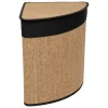 5 Five Simply Smart Mobilier D'Intérieur | - 5five - panier à linge d angle en bambou 48l