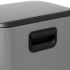 5 Five Simply Smart - 5five - poubelle soft close en inox finition mat 5l Discount