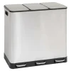 5 Five Simply Smart Entretien De La Maison | - 5five - poubelle de tri "ariane" 3x18l inox