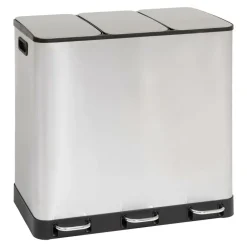 5 Five Simply Smart Entretien De La Maison | - 5five - poubelle de tri "ariane" 3x18l inox