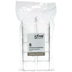 5 Five Simply Smart Fête Et Anniversaire | - 5five - 8 verrines bisautés plastique